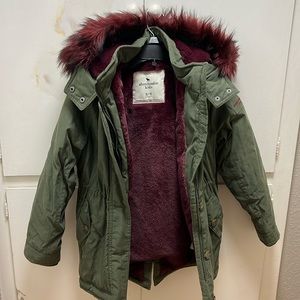 Girls Abercrombie & Fitch winter jacket sz 9/10-NWOT
